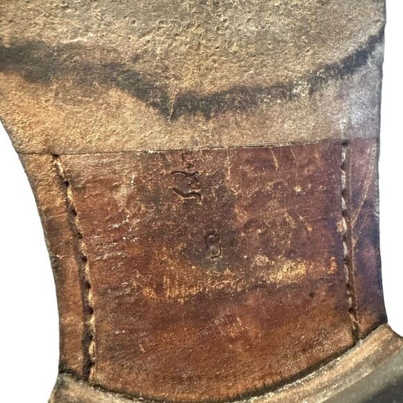 SALVATORE FERRAGAMO BLACK CALFSKIN LEATHER PENNY LOAFER size 8 men’s - Picture 5 of 15